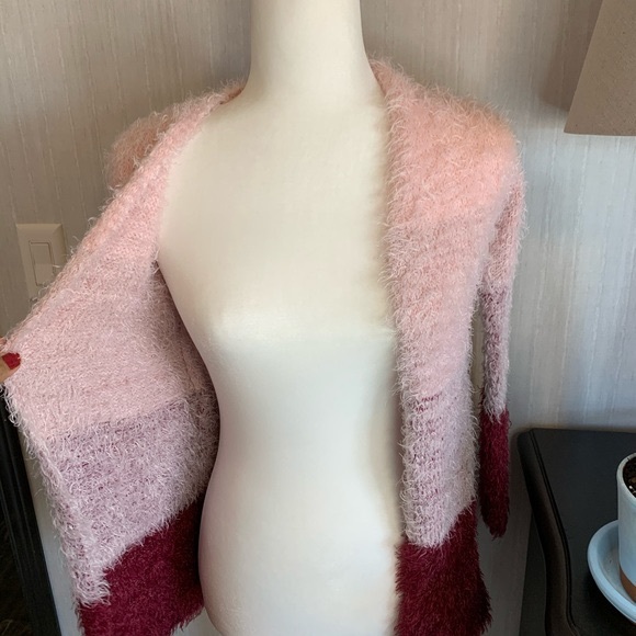 RASMON soft cardigan teddy bear eyelash knit - Picture 5 of 7